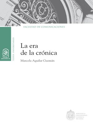 cover image of La era de la crónica